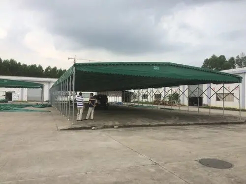 长垣市膜结构推拉棚